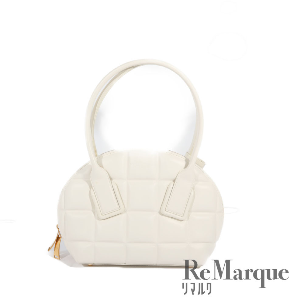 Bottega Veneta Bag White Handbag Swoop BV Leather